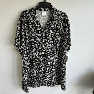 NWT Men’s Goonies Button Down Shirt Size XXL